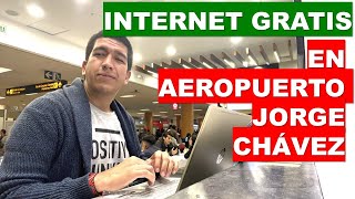 ✈️Aeropuerto Jorge Chávez de LIMA WIFI GRATIS las 24 h  zona de descanso  dónde cargar celular🔥 [upl. by Sudhir383]