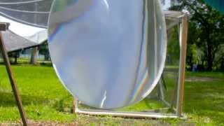 Fresnel Lens Flexible 380mm solar Adhesive FREE glass adhesion [upl. by Ennaegroeg140]