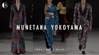 GFC X MILAN  FW24  MUNETAKA YOKOYAMA [upl. by Boatwright]