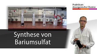 Synthese von Bariumsulfat  Praktikum Anorganische Chemie [upl. by Oirramed890]