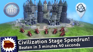 WR Spore Speedrun of Civilization Stage Easy in 340 [upl. by Roberts]