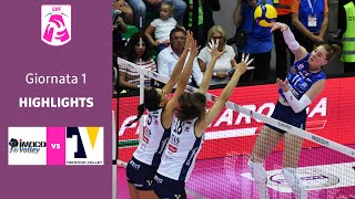 Conegliano  Trento  Highlights  1 Giornata Campionato 2324  Lega Volley Femminile [upl. by Dagna237]