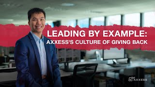 Axxess  Leading by Example Axxesss Culture of Giving Back [upl. by Introk]