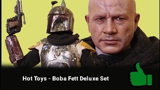 Hot Toys Book of Boba Fett Deluxe 2 Figures Set Review [upl. by Ettigirb592]