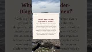 Why is ADHD UnderDiagnosed in Women [upl. by Ahtram]