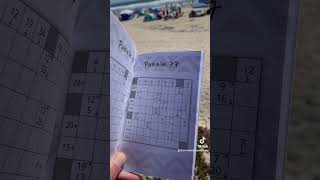 Kakuro puzzles now available Join the fun funlearning mathfun beachbook puzzles bookrecs [upl. by Adnahs]