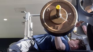 100KG BENCH IN THE BAG  90KG x 4 PR [upl. by Silsby]