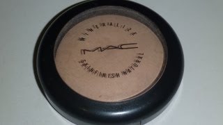 MAC Mineralize SkinFinish Natural [upl. by Mcclees]