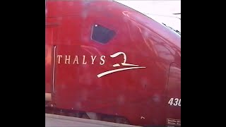 RD21666vid Brussels  Aachen by THALYS 13th April 2003 [upl. by Alfons]