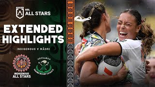 NRLW All Stars 2024  Indigenous v Māori Ferns  Extended Highlights [upl. by Diet]