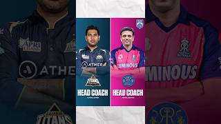 rajasthan royals aur Gujarat Titans NEW HEAD COACH shorts  GT AUR RR [upl. by Norha]