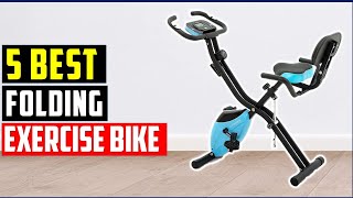 ✅Best Folding Exercise Bike 2024Top 5 Best Folding Exercise Bikes Reviewed for Easy Storage [upl. by Madancy]