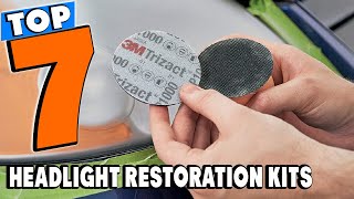 Top 5 Best Headlight Restoration Kits Review In 2024 [upl. by Eniamraj]