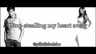 Enrique Iglesias ft Nicole Scherzinger  Heartbeat lyrics [upl. by Noam]