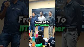 From LKG to IIT The Power of Friendship in JEE Preparation ❤️  IIT Motivation shorts iitbombay [upl. by Cicenia]