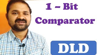 1 Bit Comparator  Magnitude Comparator  Digital Logic Design  DLD  Digital Electronics  DE [upl. by Omolhs]