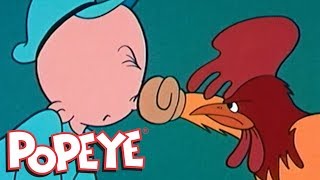 Classic Popeye Episode 28 The Baby Contest AND MORE [upl. by Haelam]