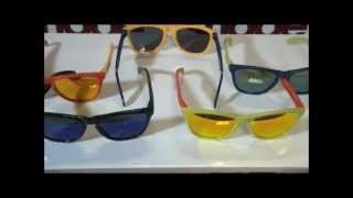 Oakley Aquatique Frogskins Sunglasses  Video Overview  Shade Station [upl. by Alekim638]