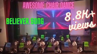 Fabulous chair dance  Believer song  Annual day performance  Jindal Public School [upl. by Aggappora]