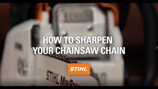 The BEST way to Sharpen your Chainsaw Chain with Precision [upl. by Dorion675]