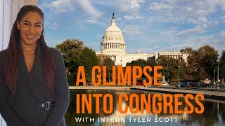 A Glimpse Into Congress With Congressional Intern Tyler Scott [upl. by Hajile]