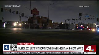 Power outage keeps thousands in the dark in LA County [upl. by Llertniuq]