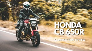 HONDA CB650R DETAILED RIDE REVIEW IN MALAYALAM AFTER riding 300 km  KOCHIMACHAN [upl. by Berkin152]