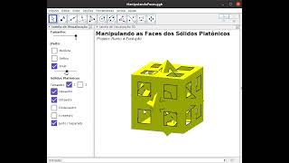 Manipulando as Faces dos Sólidos Platônicos  Octaedro [upl. by Mcgrath905]