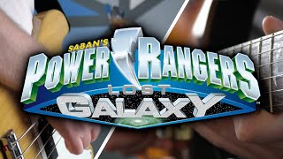 Power Rangers Lost Galaxy Theme on Guitar [upl. by Anyr]