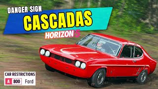 FORZA HORIZON 5  CASCADAS Danger Sign  A 800 FORD [upl. by Lynd]