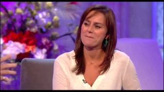 Jill Halfpenny hot legs 090914 [upl. by Pharaoh]