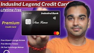 IndusInd Legend Credit Card Your Luxury Lifestyle [upl. by Ardeha170]