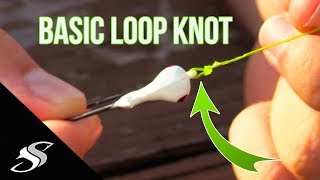 Easiest Loop Knot for Fishing  Double Surgeon Knot [upl. by Gillespie]