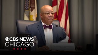 Chicago school board president steps down over antisemitic misogynistic remarks [upl. by Annaohj]