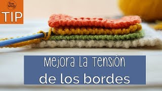 Tips para mejorar los bordes del tejido dos agujasSoy Woolly [upl. by Anaul]