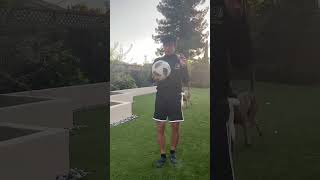 Juggling tips for Beginners shorts football [upl. by Pontus]