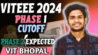 VITEEE Phase 1 Results out 2024  Expected cutoff 2024 Bhopal campus  Placement Conditions 🤯 [upl. by Belanger417]