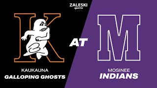 Kaukauna at Mosinee  2023 WIAA Boys Basketball [upl. by Gal938]