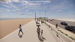 Frontage 6 Speakers Corner to Eastney flythrough [upl. by Damalus249]