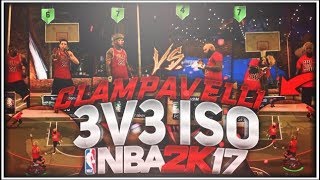 NBA 2K17 Dribble Gods vs Dribble Gods • Clampavelli 3v3 ISO • Best Dribblers on NBA 2K17 [upl. by Allyson]