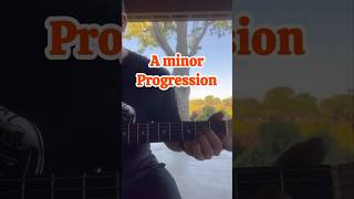 Chord progression in A Minor [upl. by Ocsicnarf656]