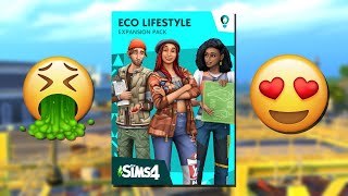 Eco Lifestyle is the best Sims 4 pack actually [upl. by Nalyk532]