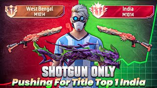 Pushing Top 1 in Shotgun M1014  Free Fire Solo Rank Pushing with Tips and Tricks  Ep9 [upl. by Lyndell]