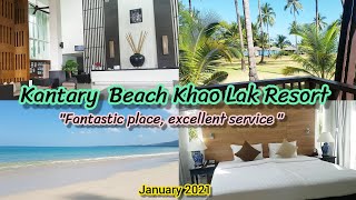 Kantary Beach Hotel Khao Lak Good Location Nice Resort Friendly staff update January 2021 [upl. by Ahsemac]