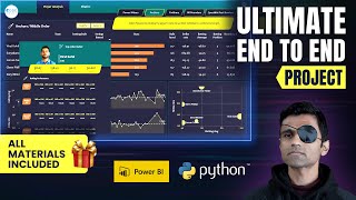 End To End Cricket Data Analytics Project Using Web Scraping Python Pandas and Power BI [upl. by Anaoy]