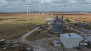 Grain silo collapse investigation underway [upl. by Milicent]