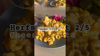 MAKEN 🤤 recept herfstrecept herfstpasta cheesypasta vlog minivlog [upl. by Janie]