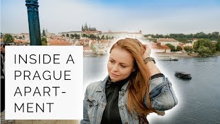 PRAGUE FLAT TOUR  APARTMENT TOUR  EXPAT TRAVEL VLOG [upl. by Sonitnatsnoc]