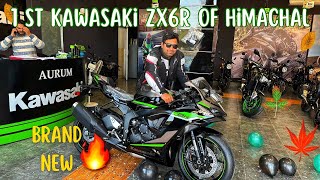 Finally Delivery of 2024 Kawasaki ZX6R  Only 1 in HP zx6r [upl. by Zanas56]