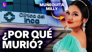 Todos los detalles de la muerte de cantante Muñequita Milly Denuncian presunta mala praxis médica [upl. by Ahasuerus406]